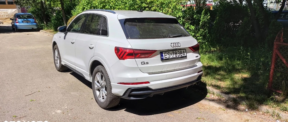 Audi Q3 cena 142000 przebieg: 54000, rok produkcji 2020 z Skierniewice małe 191